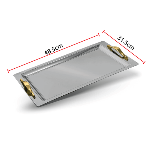 Luxe Gold Serving Tray