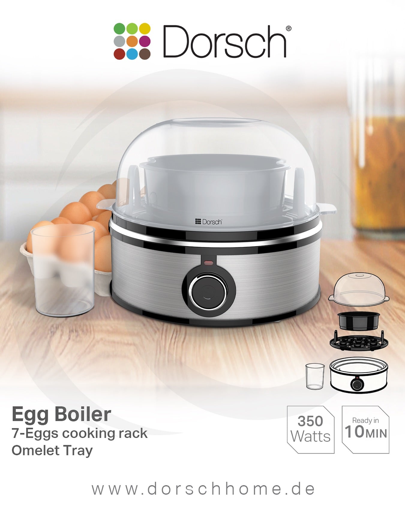 DORSCH EGG BOILER - 350W
