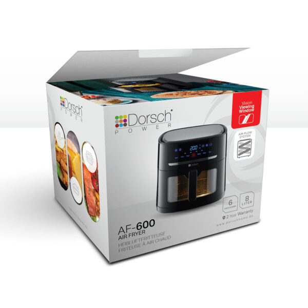 Windowed Air Fryer AF-600 (8L)