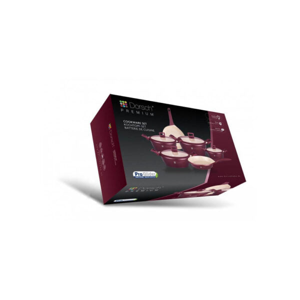 Ceramic Cookware Premium Set - 6 Pcs