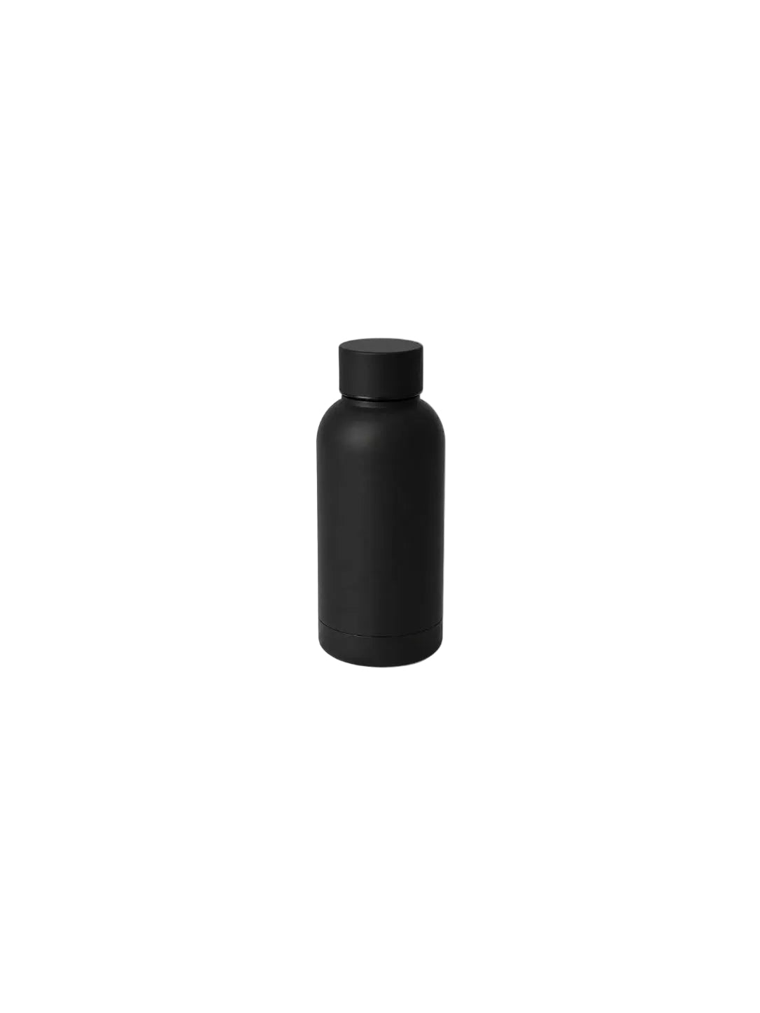 BLACK STAINLESS STEEL FLASK – 350ML