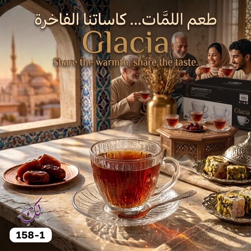 GLASSIA TEA GLASS SET