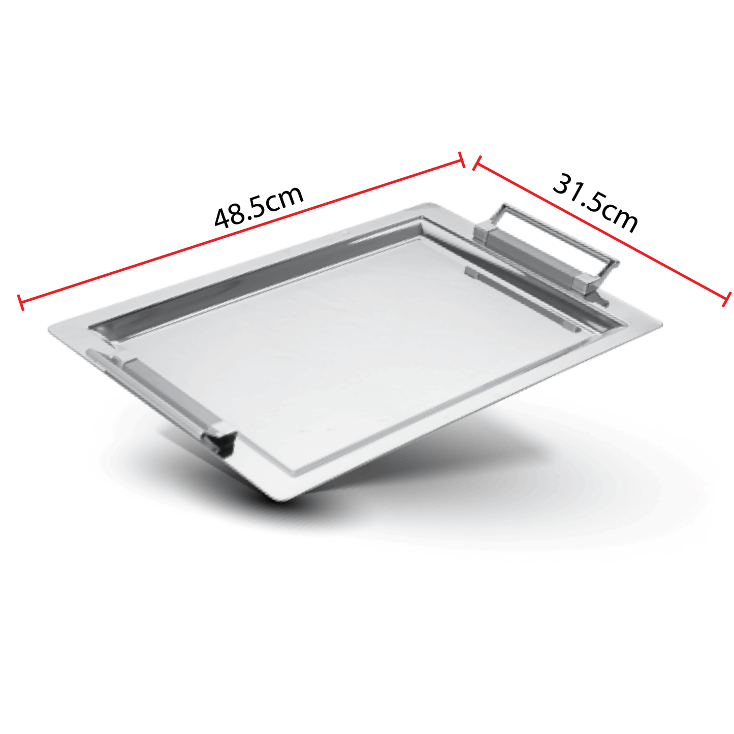 Bench Silver Serving Tray