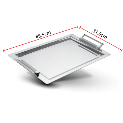 Bench Silver Serving Tray