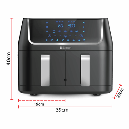 Double Air Fryer AF-800 (9.6L)