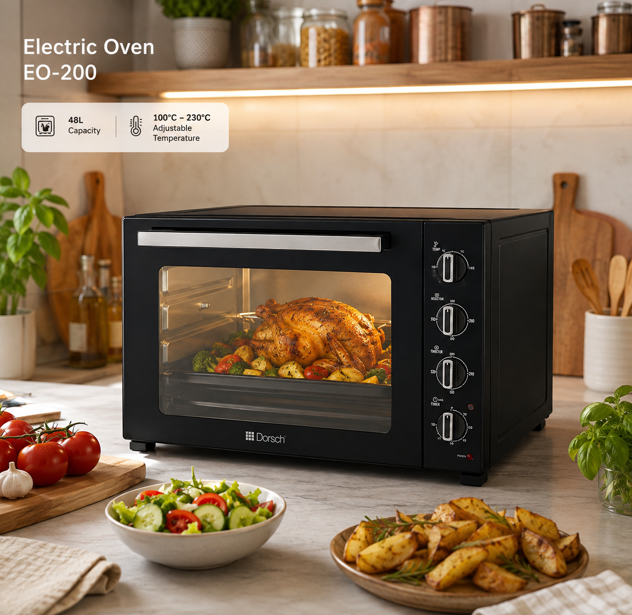 Dorsch Electric Oven – 48L
