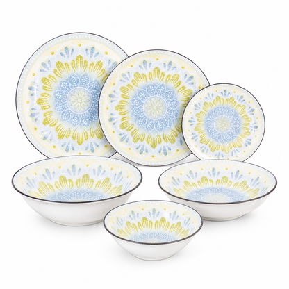 Dorsch Mandala Dinner Set - 26 Pieces (Porcelain)
