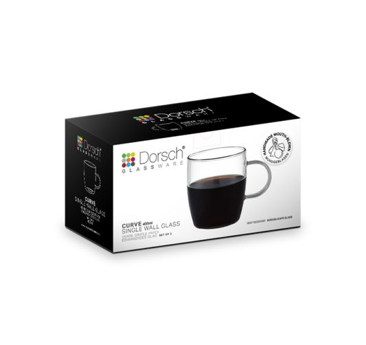 Curve Cup 400 ml - Set of 2