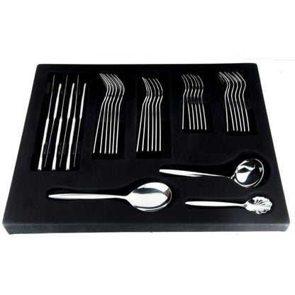 Leaf Cutlery Set - 72 Pcs
