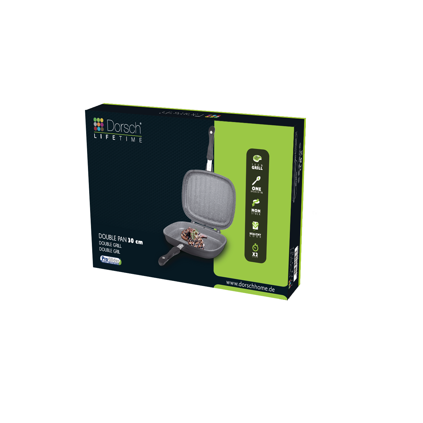 Double Grillpan - 30 cm