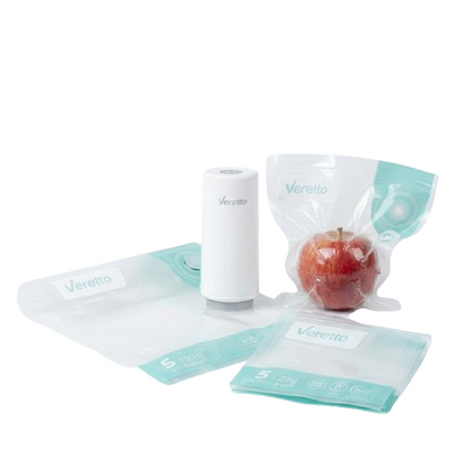 Veretto Rechargeable Vacuum Fresh Bags And Pump