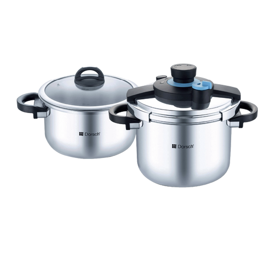 Go Press - 8 + 6 L Pressure Cooker