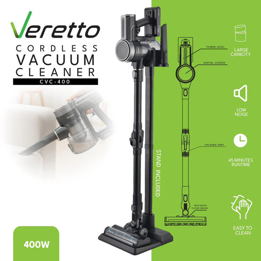 Veretto Cordless Vacum Cleaner CVC-400W