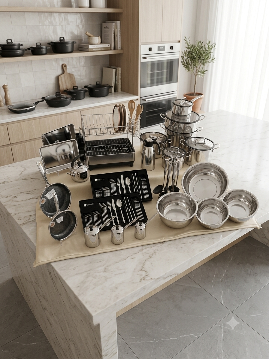 DORSCH BRIDAL STAINLESS STEEL OFFER - 23 IITEMS