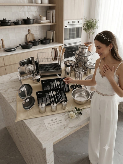 DORSCH BRIDAL STAINLESS STEEL OFFER - 23 IITEMS