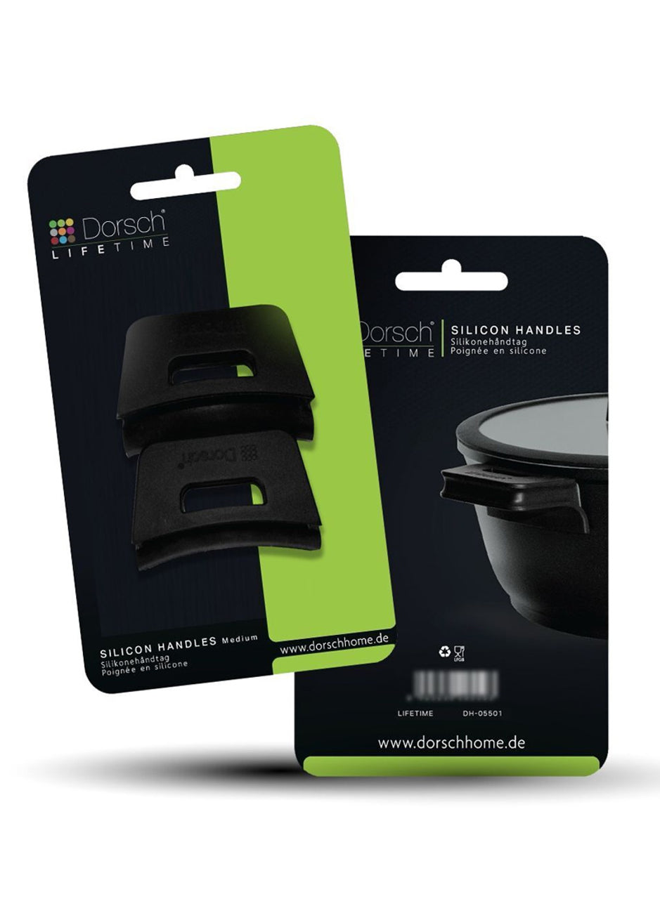 Dorsch Silicone Handles 2pcs - Small Size (One Pair)