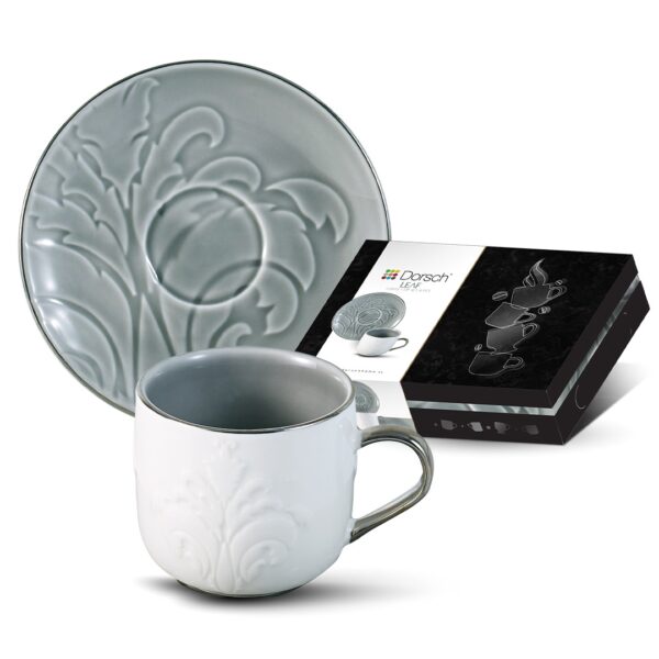 Dorsch Coffee Cups – Leaf Olive12pcs