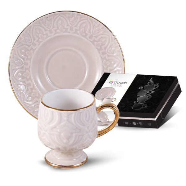 Dorsch Coffee Cups – Oriental Beige 12pcs