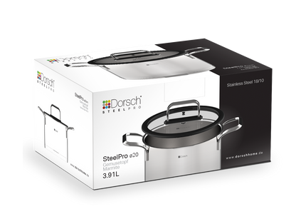 Steel Pro DH-03828 - 28 cm - 12L
(Stainless Steel 18/8)
Dim: 28x19.5cm