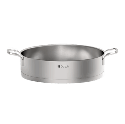 Steel Pro Low Casserole 32 cm