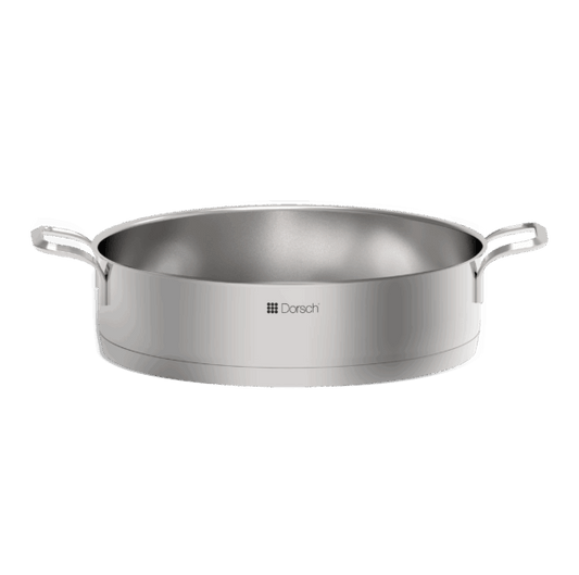 Steel Pro Low Casserole 32 cm