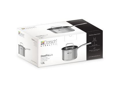 Steel Pro Saucepan 18 cm