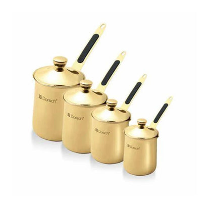 DORSCH GOLD COFFEE POT SET - 4PCS
