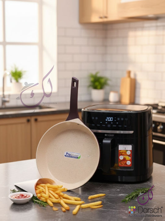 🎁 December Offer: Invision Air Fryer 7L + Premium 20cm Fry Pan
