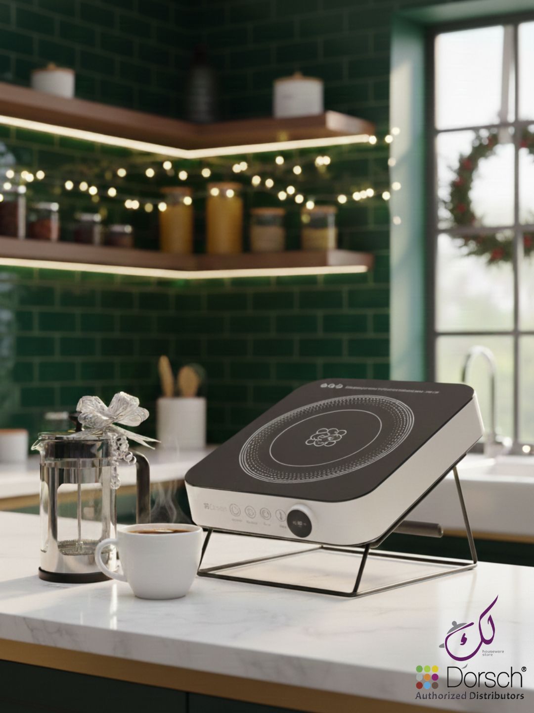 🎁 December Offer: Dorsch Induction Hub + 1000ml Coffee Press Gift