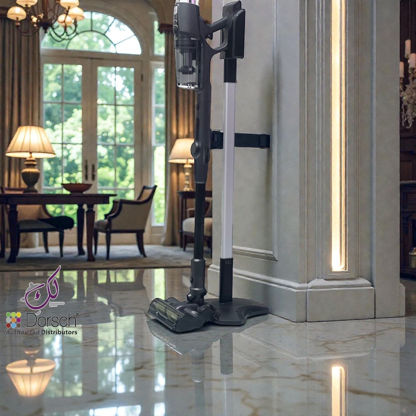 DORSCH DUSTJET CORDLESS STICK VACUM CLEANER