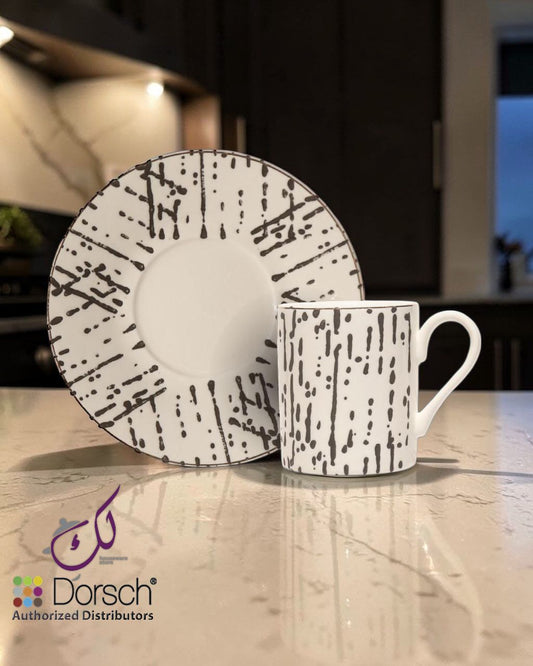 Dorsch Coffee Cups - Oak Beige (Half Dozen Set)