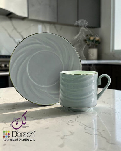 Dorsch Coffee Cups - Nova Jade (Half Dozen Set)