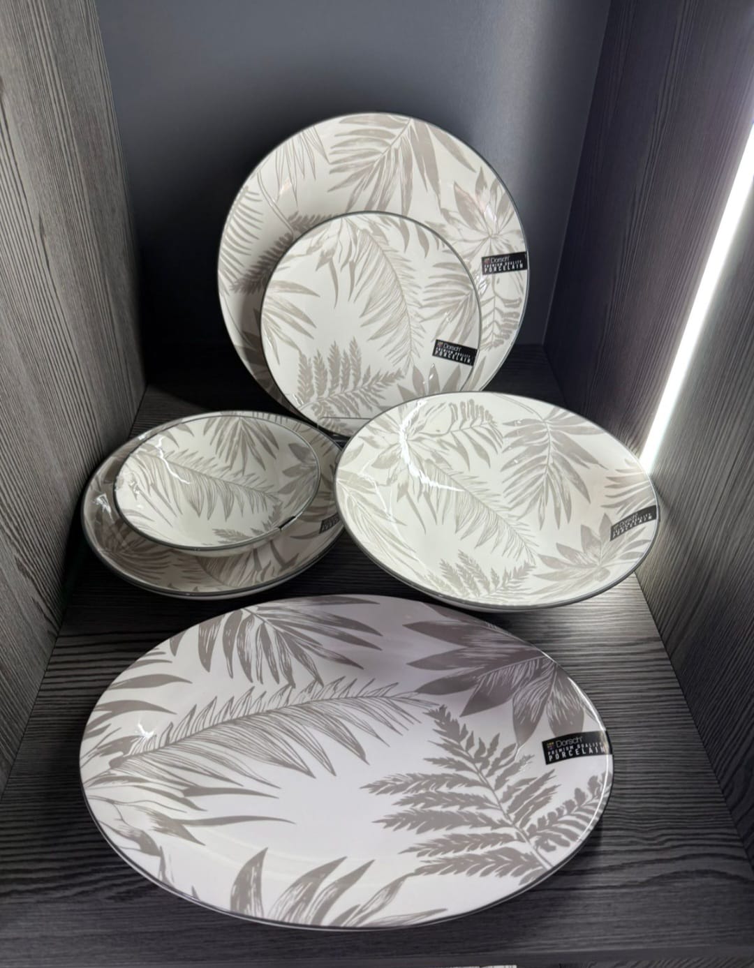 Dorsch Folia Dinner Set – 26 Pieces (Porcelain)