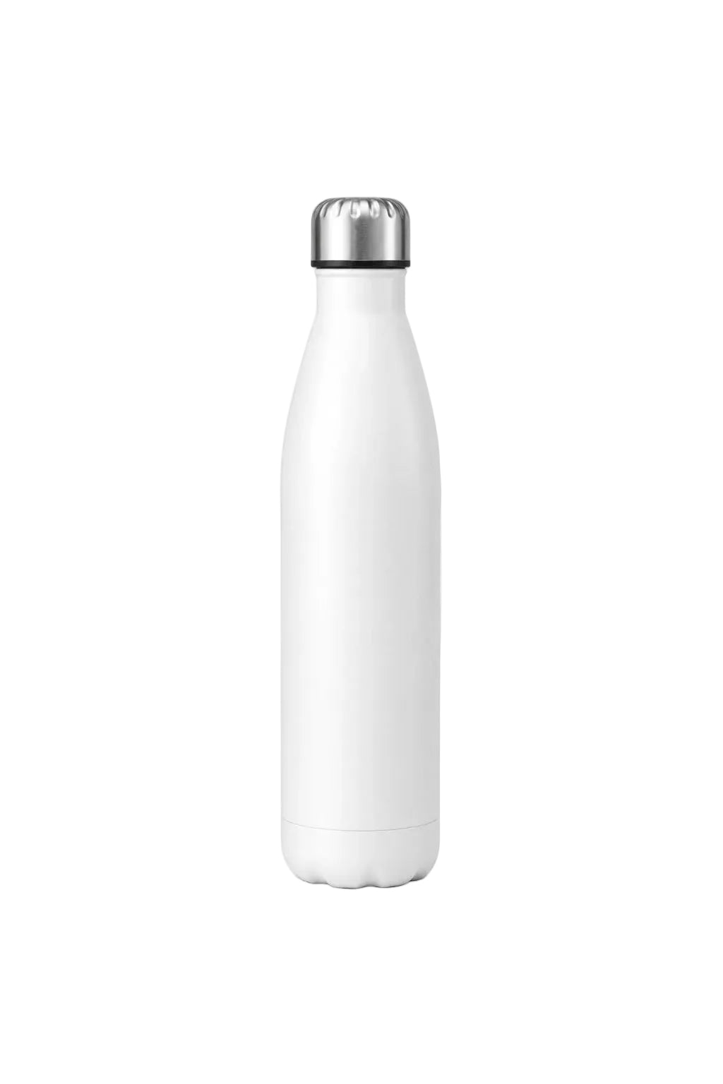 WHITE STAINLESS STEEL FLASK - 1L