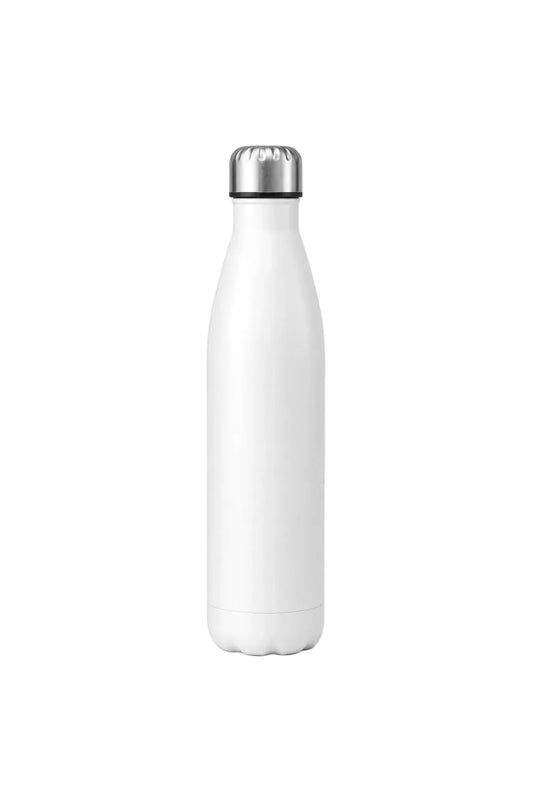 WHITE STAINLESS STEEL FLASK - 1L