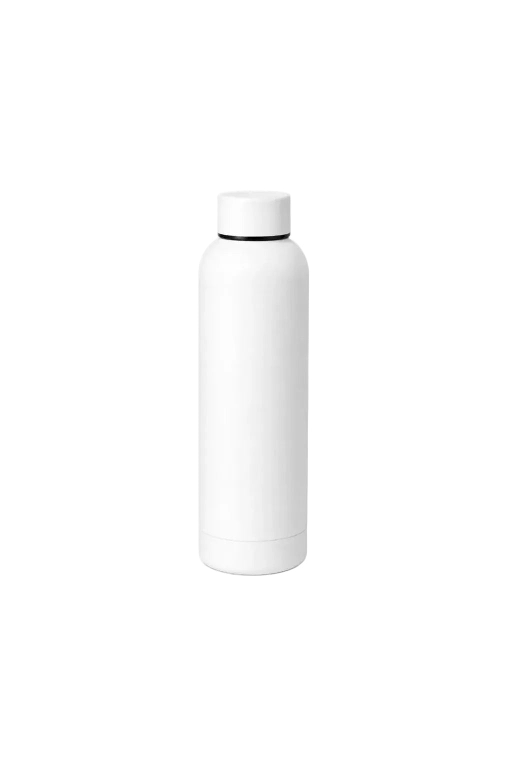 WHITE STAINLESS STEEL FLASK - 750ML