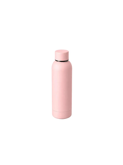 PINK STAINLESS STEEL FLASK - 500ML