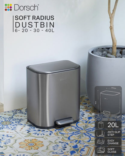 DORSCH TRASH DUSTBIN – 20L