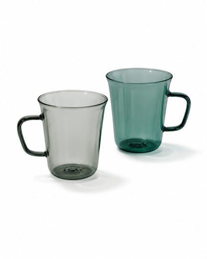 DORSCH AQUA & GREY MUG SET – 310ML – SET OF 2