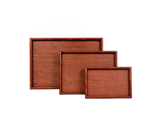 RED CHERRY SERVING TRAY SET – 3PCS SET