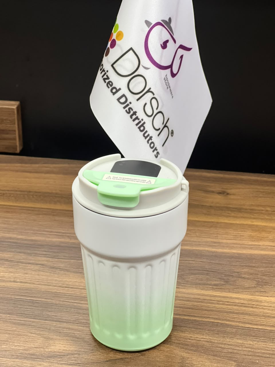 Pillar Vacuum Coffee Cup – Green | 400ml
