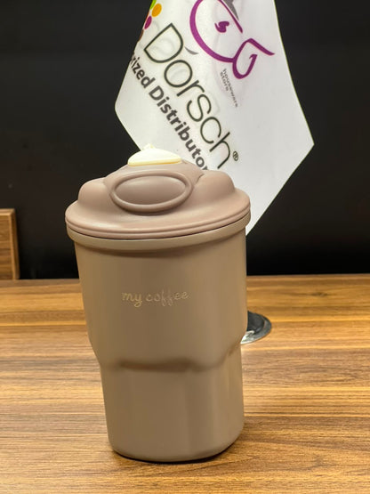 Travel Coffee Mug – Brown | 450ml