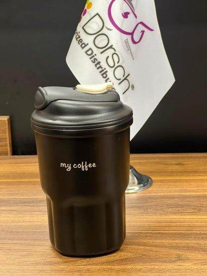 Travel Coffee Mug – Black | 450ml