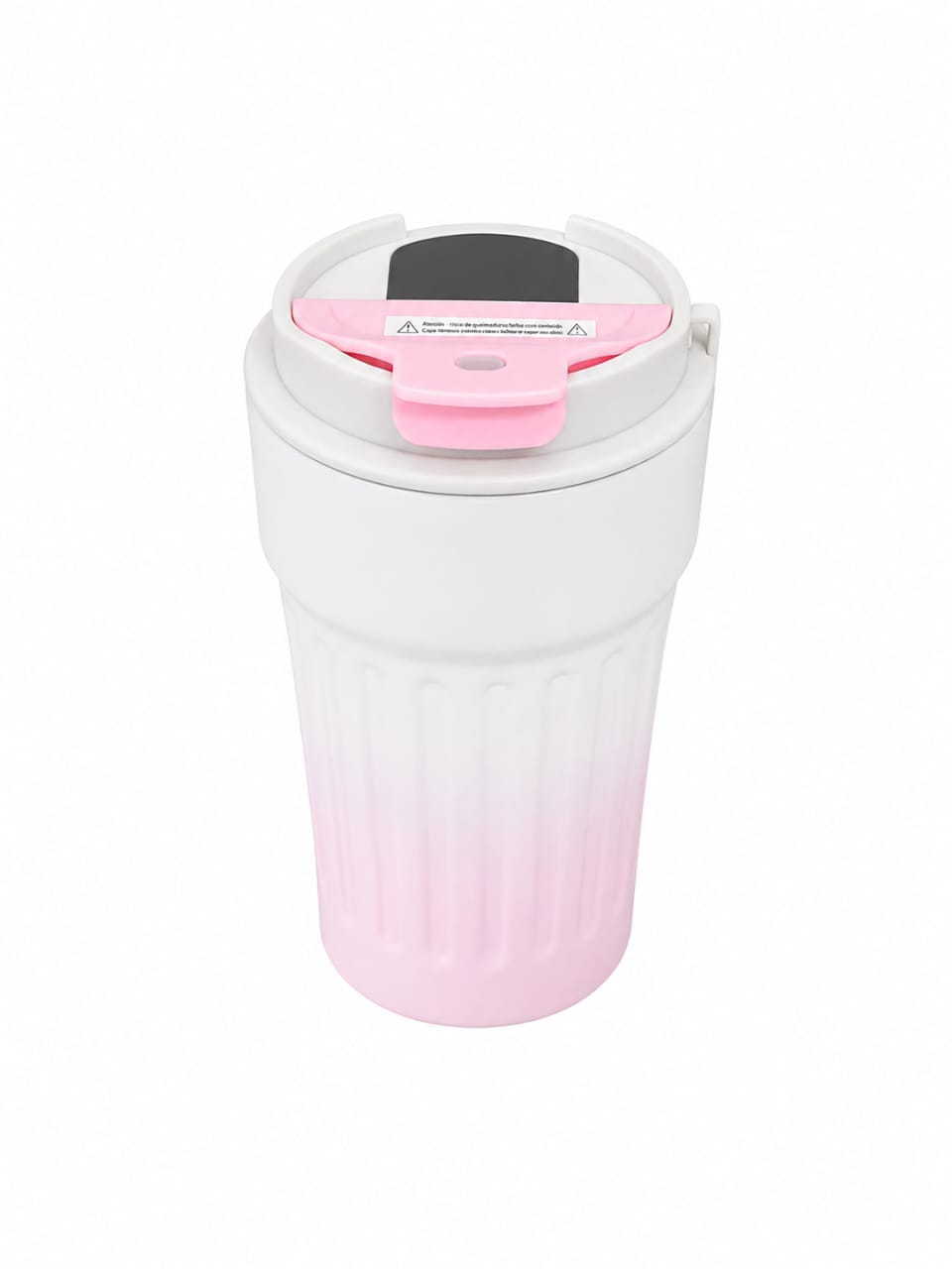 Pillar Vacuum Coffee Cup – Pink | 400ml