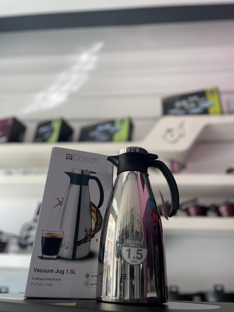Dorsch Chrome Vacuum Jug | 1.5L