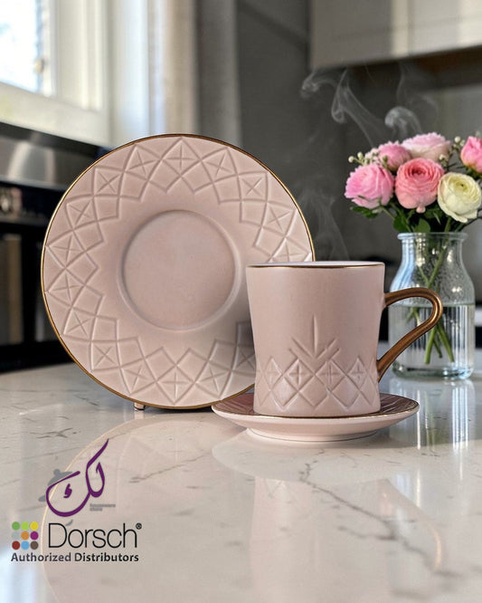 Dorsch Coffee Cups Regency Beige (Half Dozen Set)