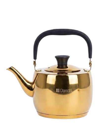 Dorsch Stainless Steel Tea Kettle 1.5L – Gold