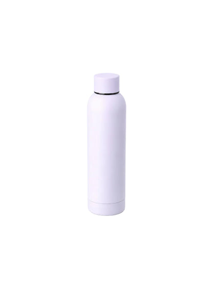 LILAC STAINLESS STEEL FLASK - 500ML