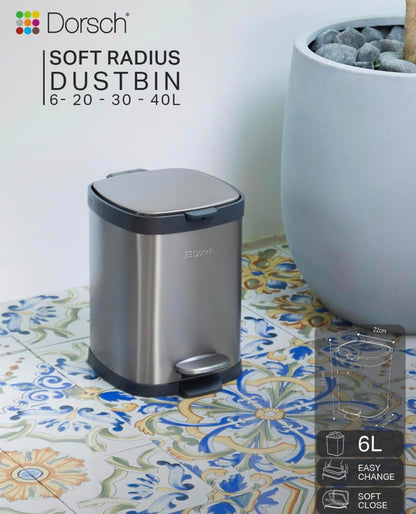 DORSCH OFFICE DUSTBIN – 6L