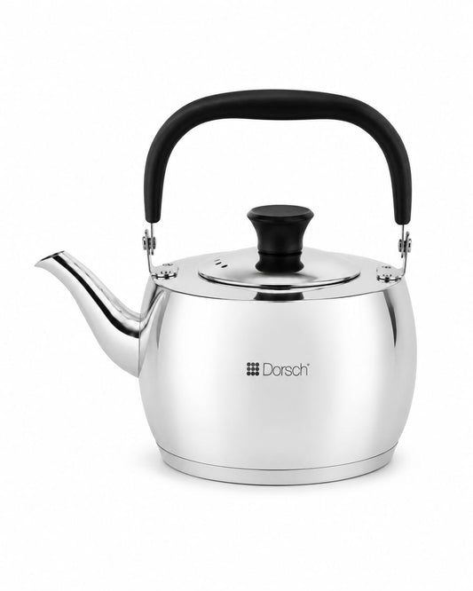 Dorsch Stainless Steel Tea Kettle 1L – Silver